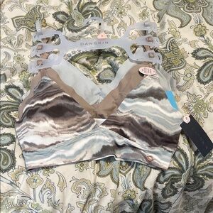 Danskin Multicolor Sports Bra Set